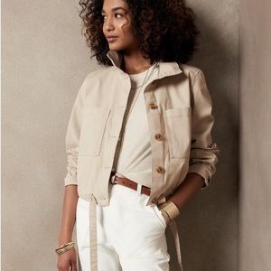 Banana Republic Twill Utility Jacket